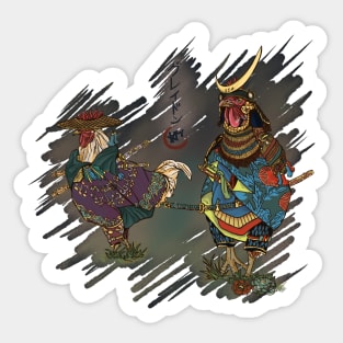 Niwatori Samurai Sticker